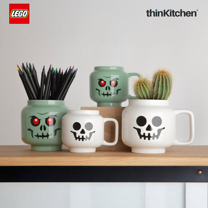 LEGO Iconic Skelaton Ceramic Mug for Tea, Coffee, 255ml  for Kids & Adults | Gift Mug for Office & Home Use