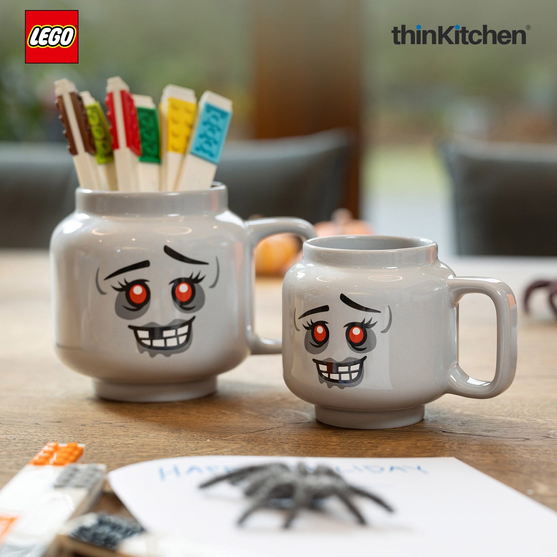 LEGO Iconic Zombie Ceramic Mug for Tea, Coffee, 255ml  for Kids & Adults | Gift Mug for Office & Home Use - 5