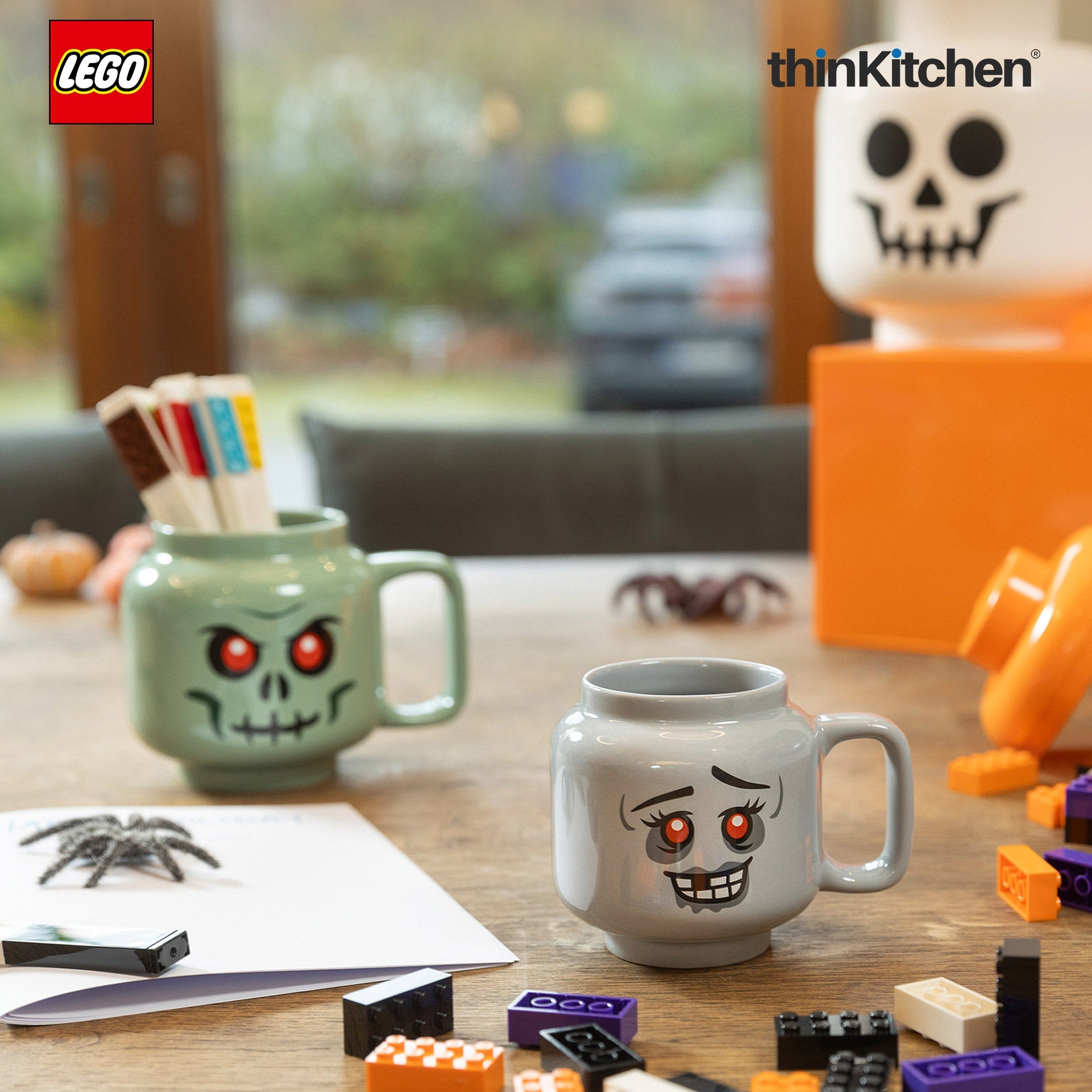 LEGO Iconic Zombie Ceramic Mug for Tea, Coffee, 255ml  for Kids & Adults | Gift Mug for Office & Home Use - 3