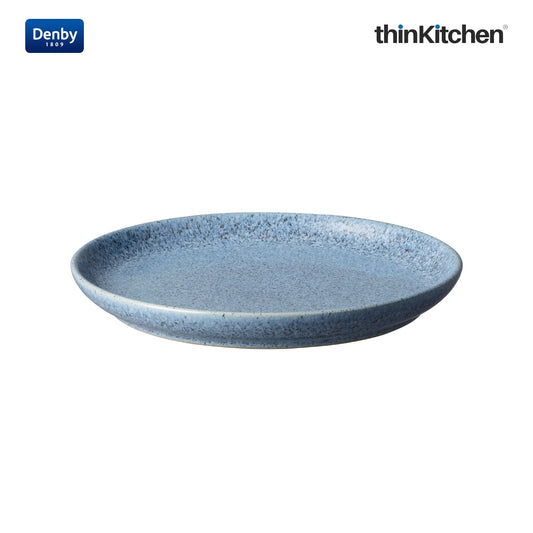 Denby Studio Blue Flint Small Coupe Plate
