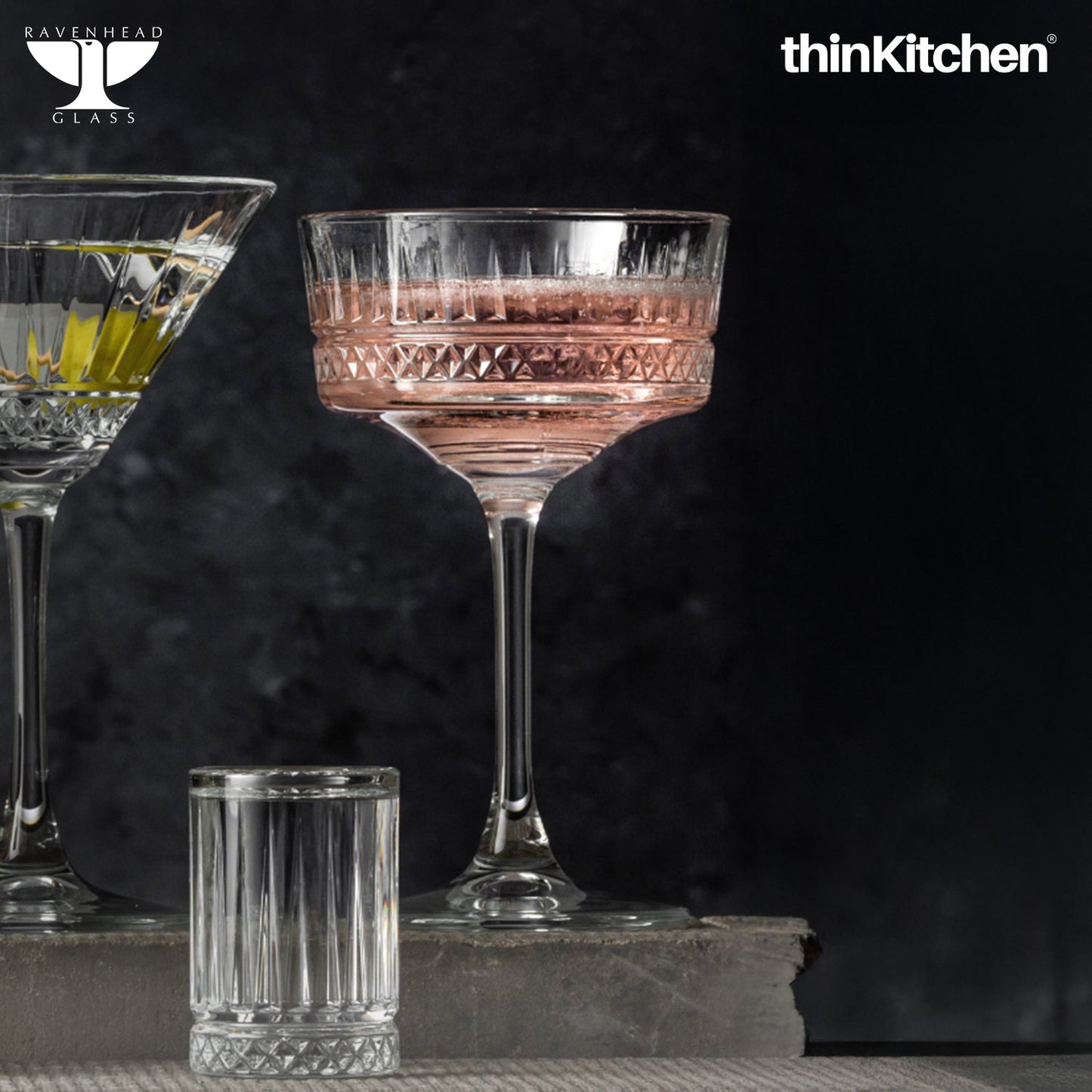 Ravenhead Winchester Saucer Champagne Glass