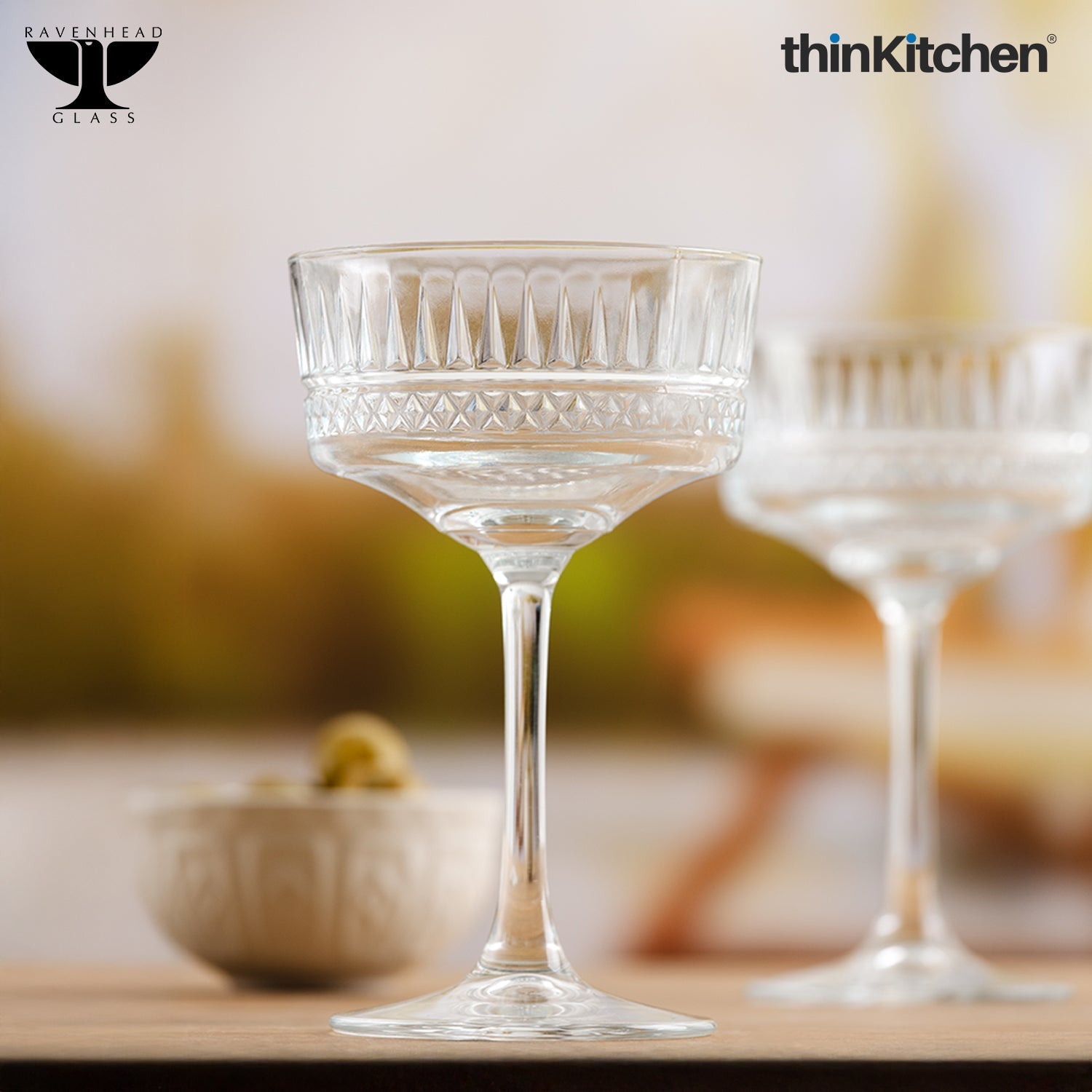 Ravenhead Winchester Saucer Champagne Glass - 1