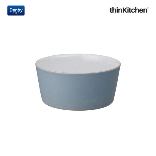 Denby Impression Blue Straight Rice Bowl