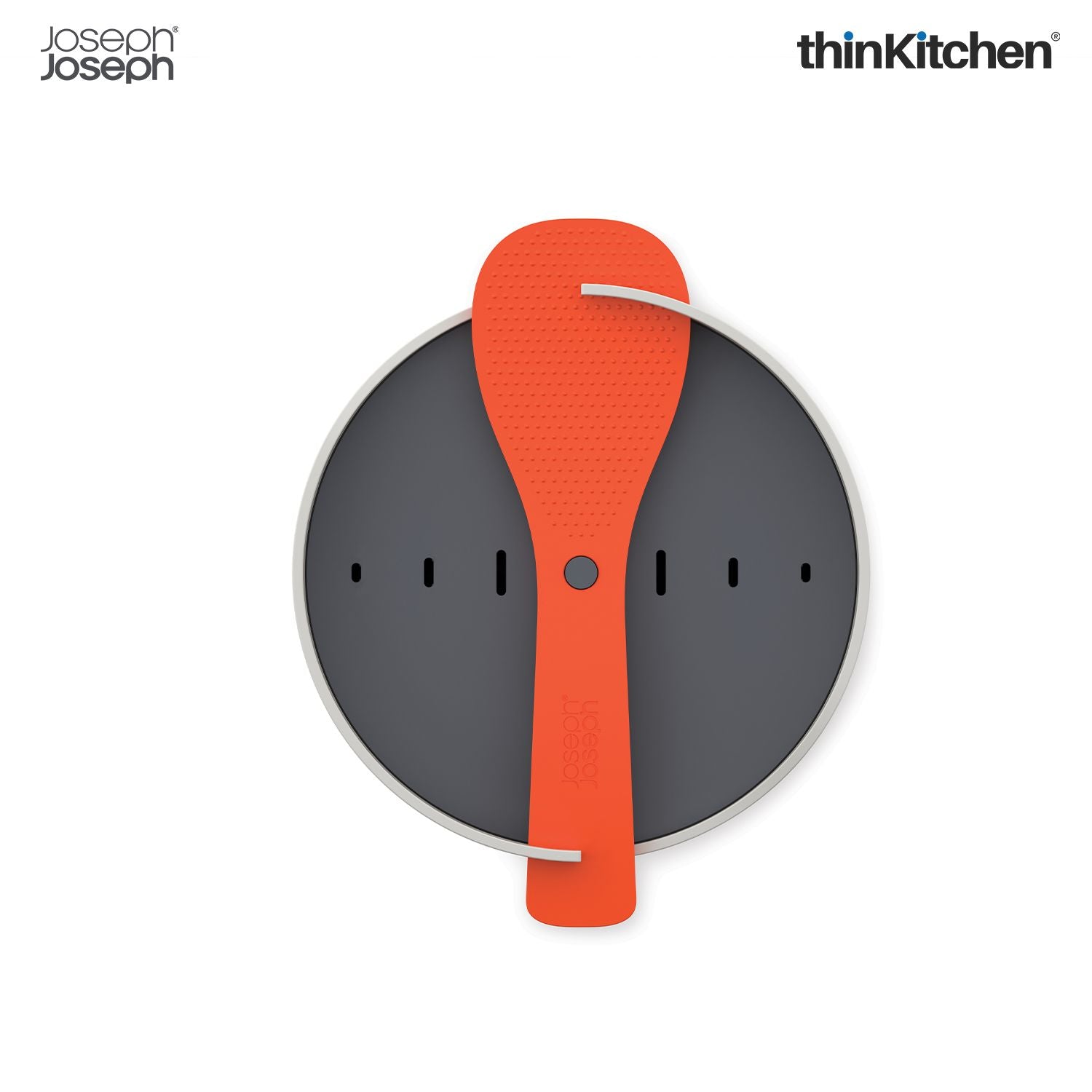 Joseph Joseph M-Cuisine Microwave Rice and Grain Cooker - Stone/Orange - 2