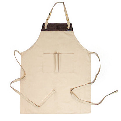 thinKitchen™ Beige Apron with Pockets