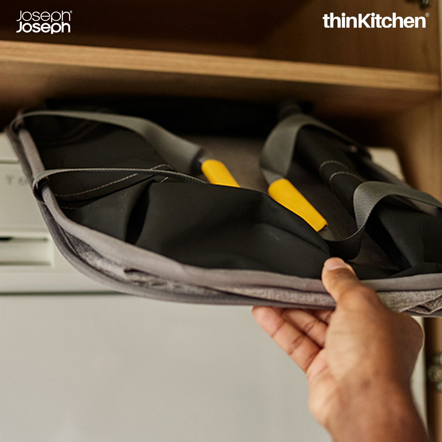 Joseph Joseph Laundry Combo: Pocket Plus Advanced Ironing Board Cover x  Hold-All Collapsible 35L Laundry Basket - 11