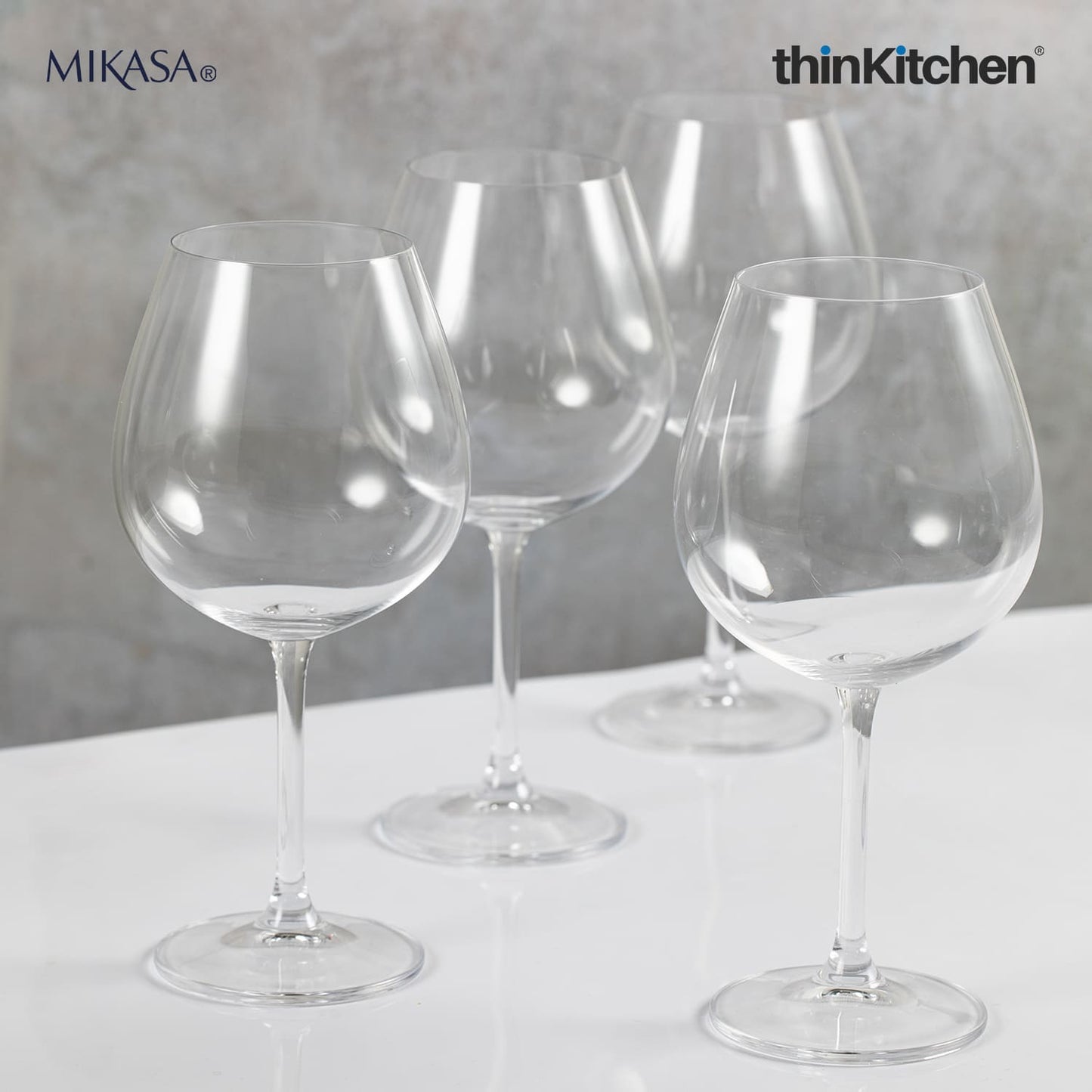 Mikasa Mikasa Glassware Mikasa Julie Set Of Four Red Wine Glasses, 468Ml, Gift Boxed