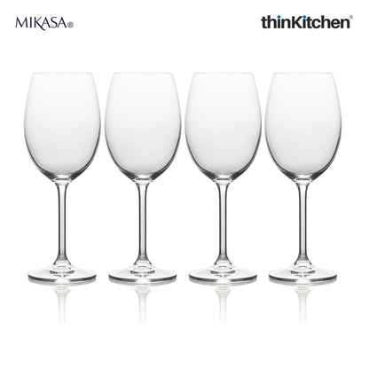 Mikasa Mikasa Glassware Mikasa Julie Set Of Four Red Wine Glasses, 468Ml, Gift Boxed