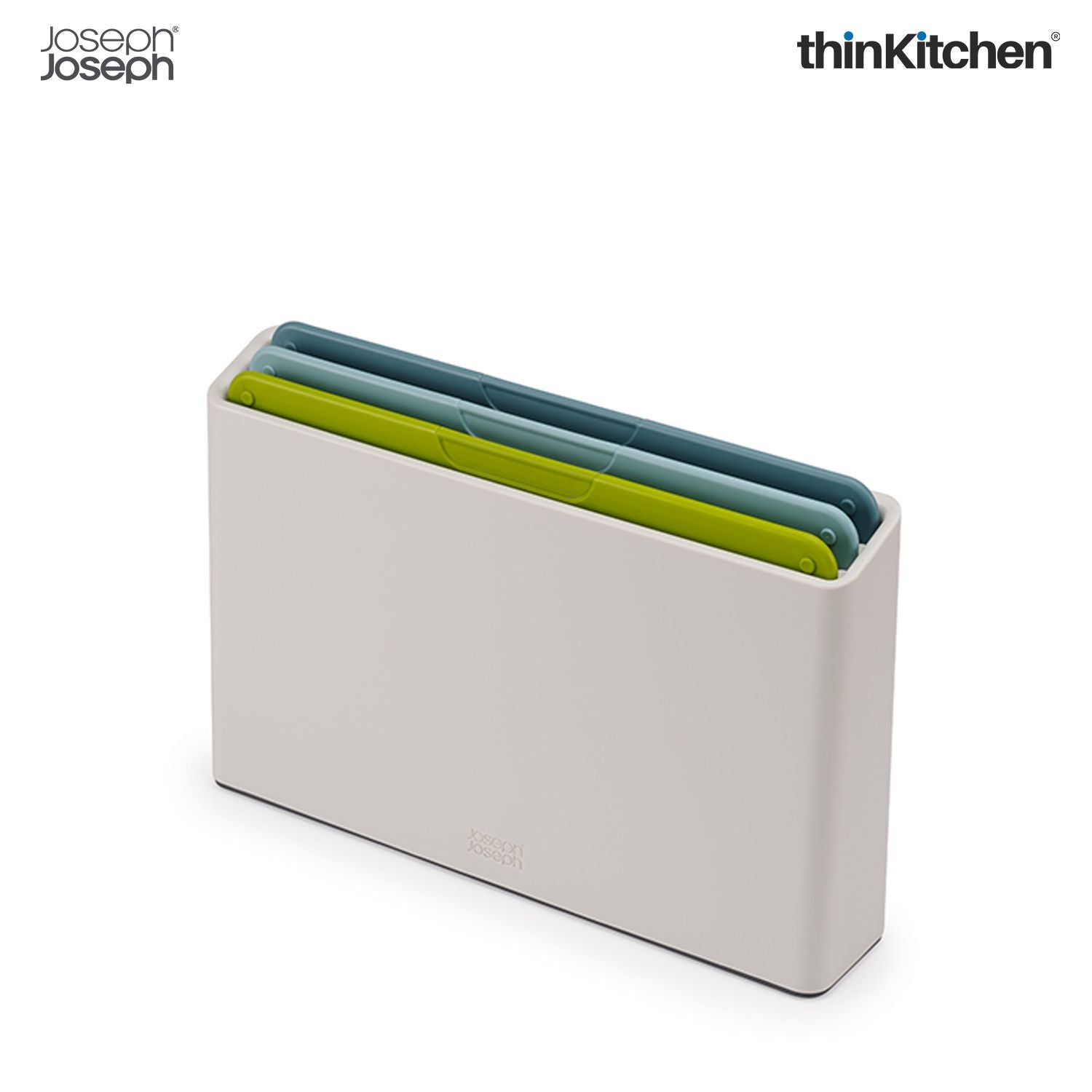 Joseph Joseph Duo 3-Piece Chopping Board Set with Storage Case | Colour-Coded Cutting Board Set for Kitchen – Grey - 9