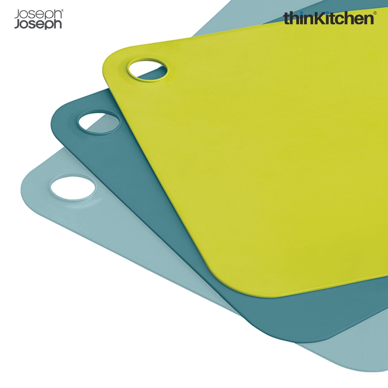 Joseph Joseph DUO Set of 3 chopping mats - multi-colour - 3
