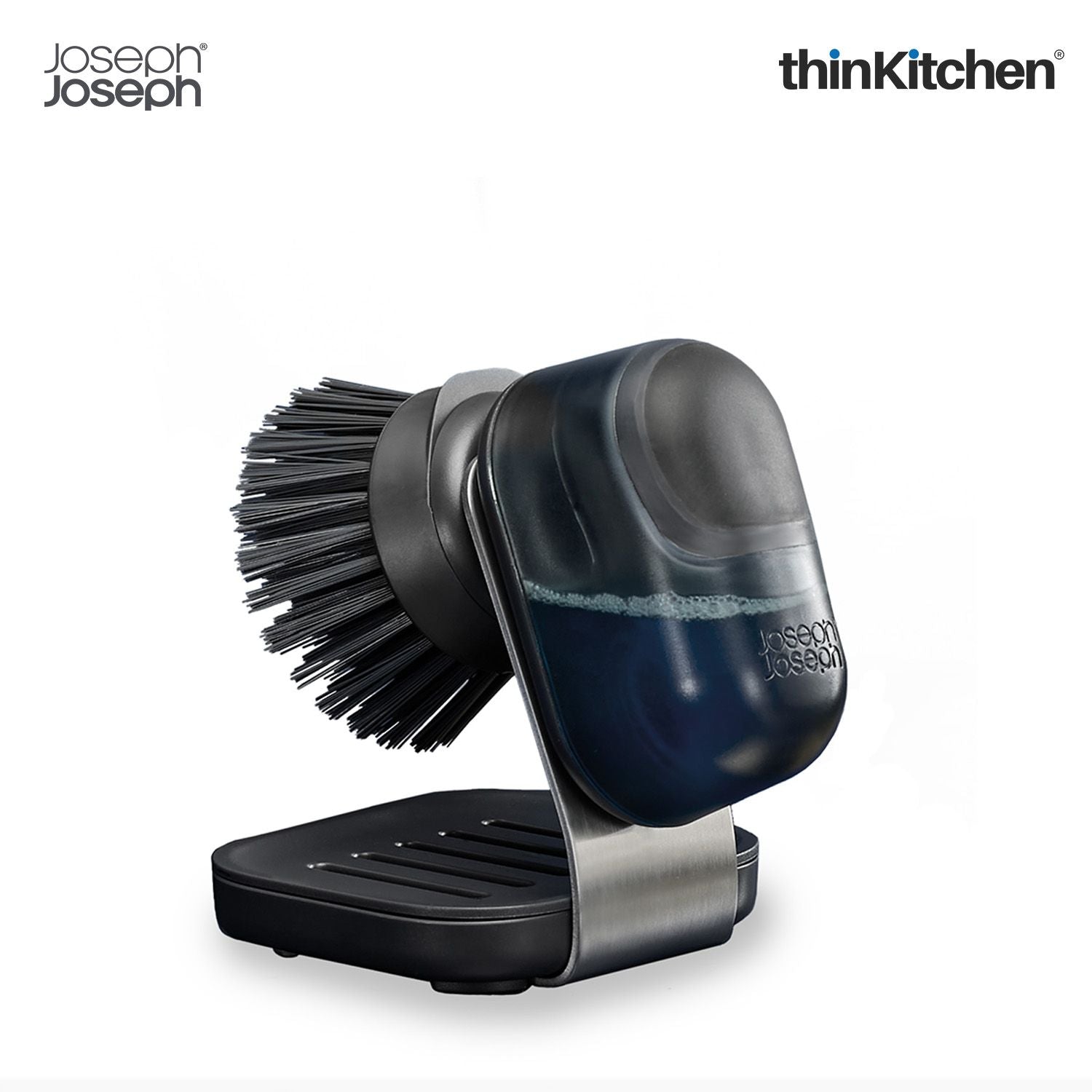 Joseph Joseph SinkTech Soap-disp palm brush with stand - 10