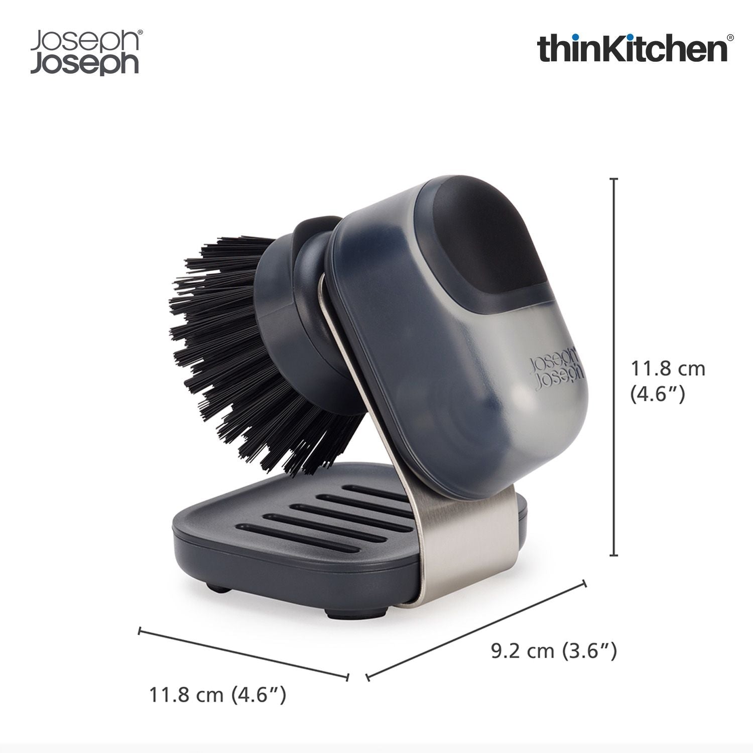 Joseph Joseph SinkTech Soap-disp palm brush with stand - 6