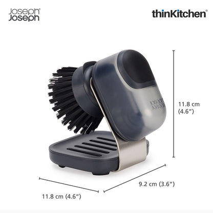 Joseph Joseph SinkTech Soap-disp palm brush with stand