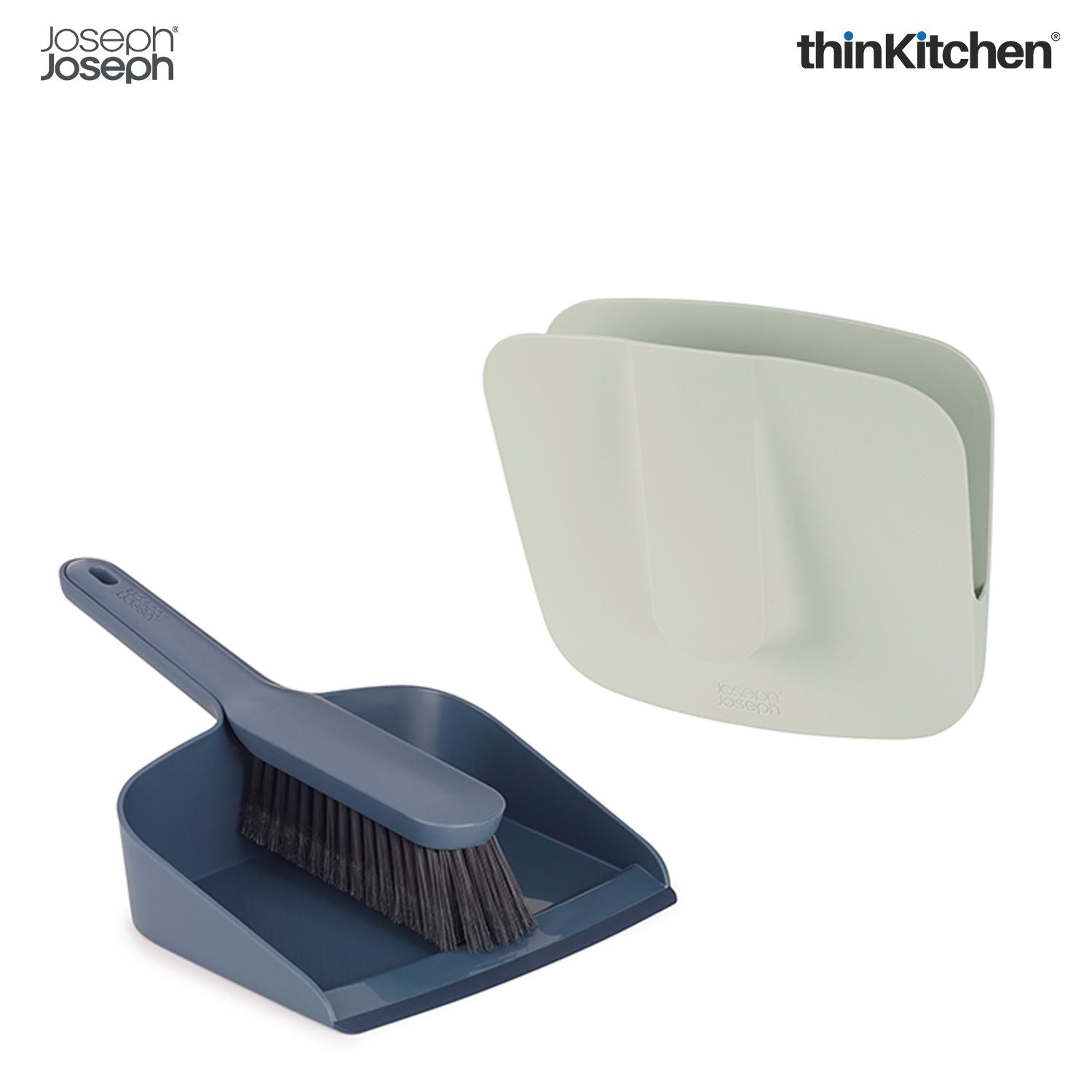 Joseph Joseph CleanStore Wall-mounted Dustpan <(>&<)> Brush with  Dust-shield  Storage - 8