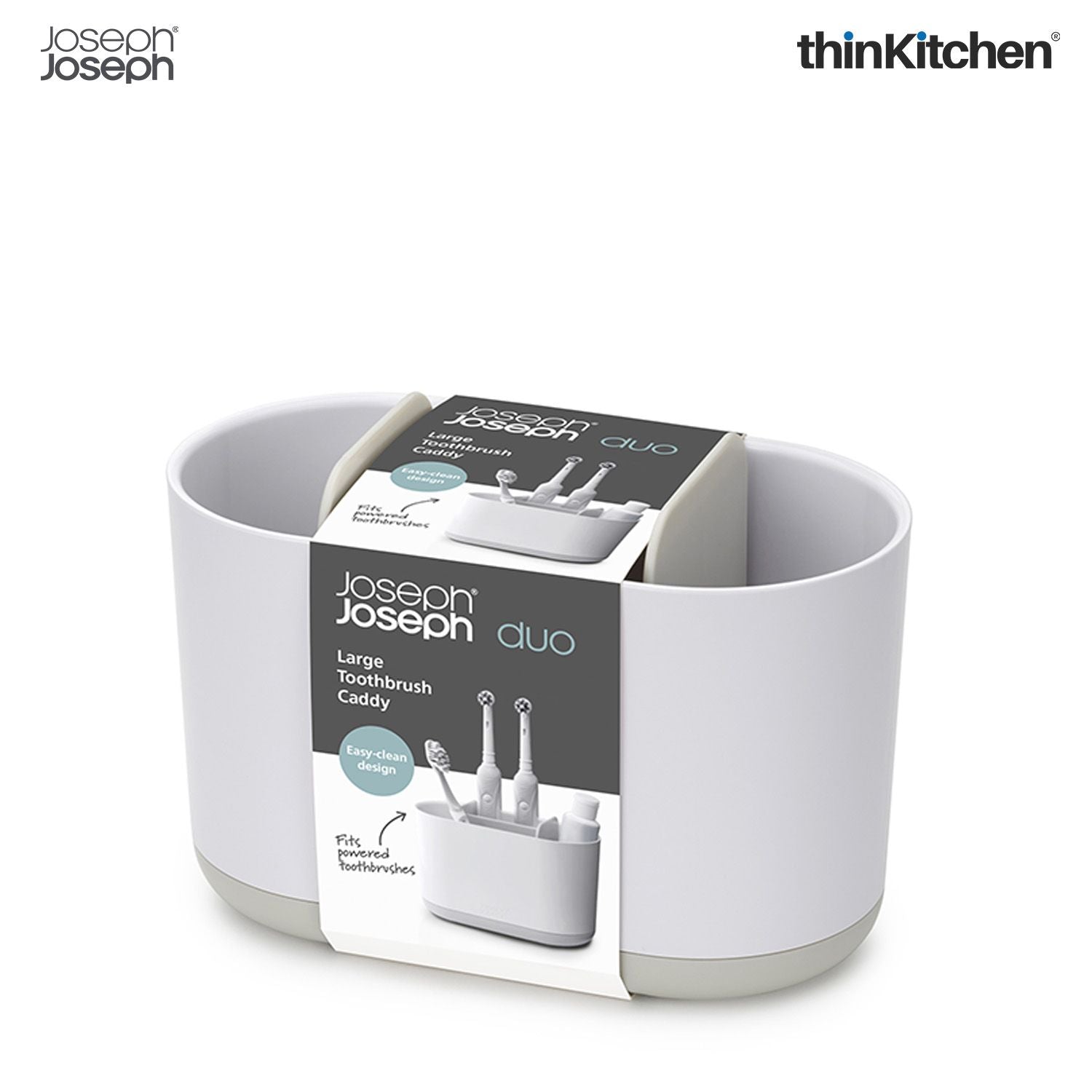 Joseph Joseph Duo Large Toothbrush Caddy - 7