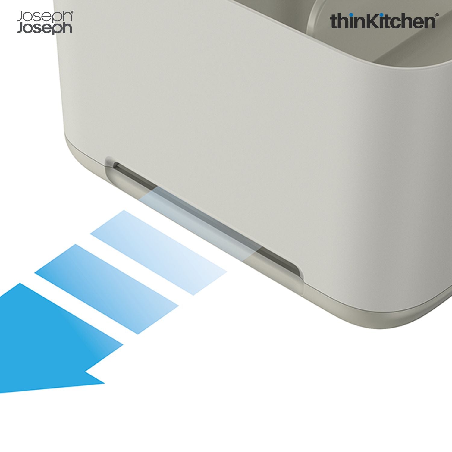 Joseph Joseph EasyStore Matt Finish Large Toothbrush Caddy - 5