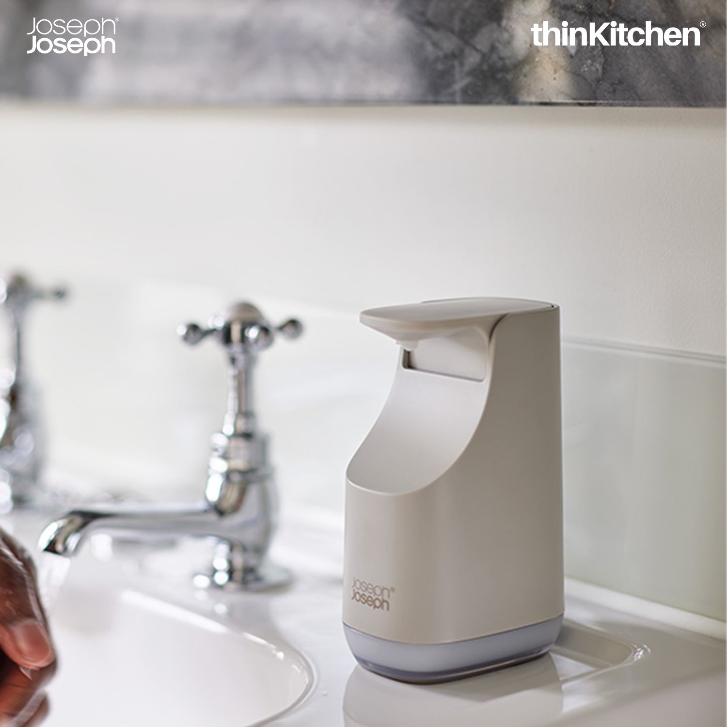 Joseph Joseph Slim Matt Finish Compact Soap Pump - 7