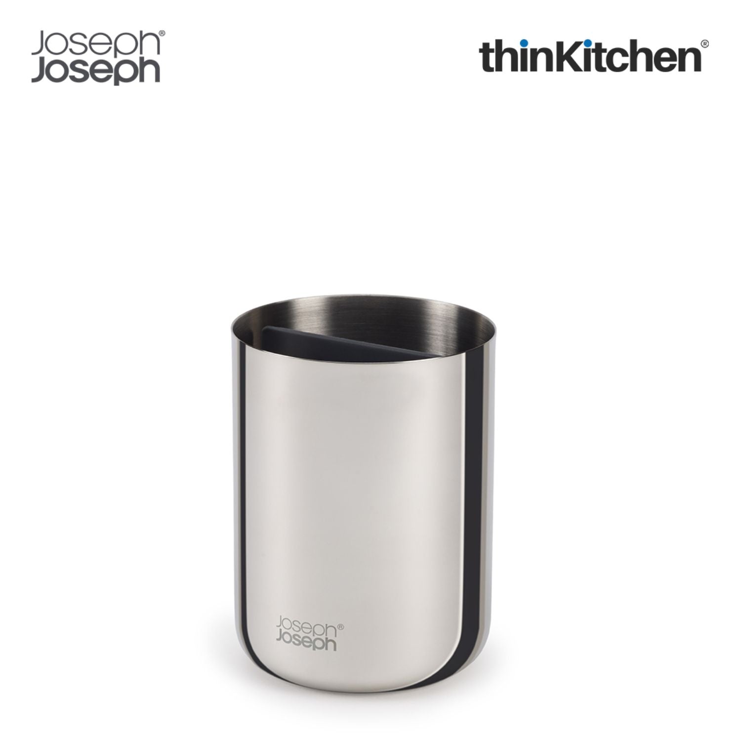 Joseph Joseph EasyStore Luxe Quick-drain Stainless-steel: Soap Dish x Toothbrush Caddy Combo set - 13