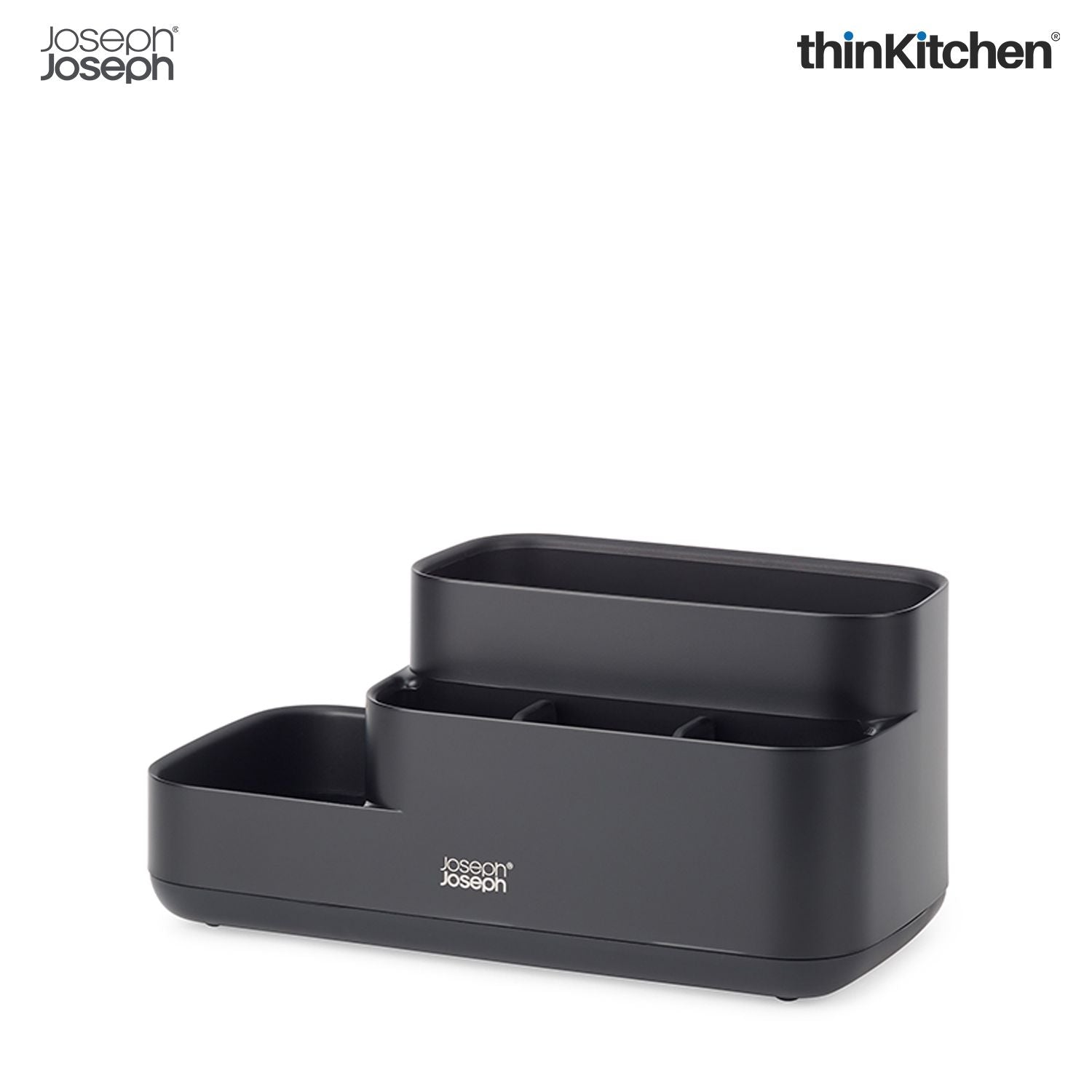 Joseph Joseph EasyStore Bathroom Caddy with Matt Black Finish - 12