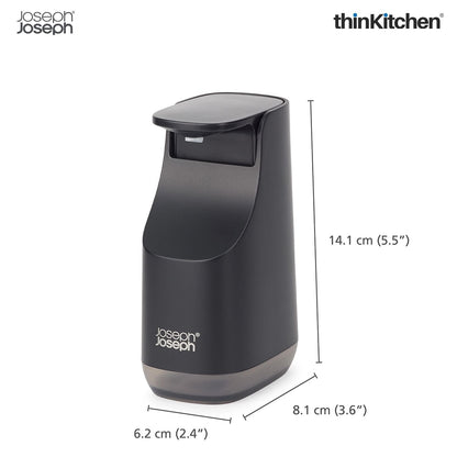 Joseph Joseph Slim Compact Soap Dish with Matt Black Finish