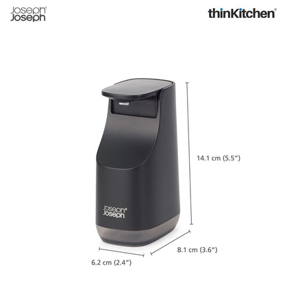 Joseph Joseph Slim Compact Soap Pump with Matt Black Finish