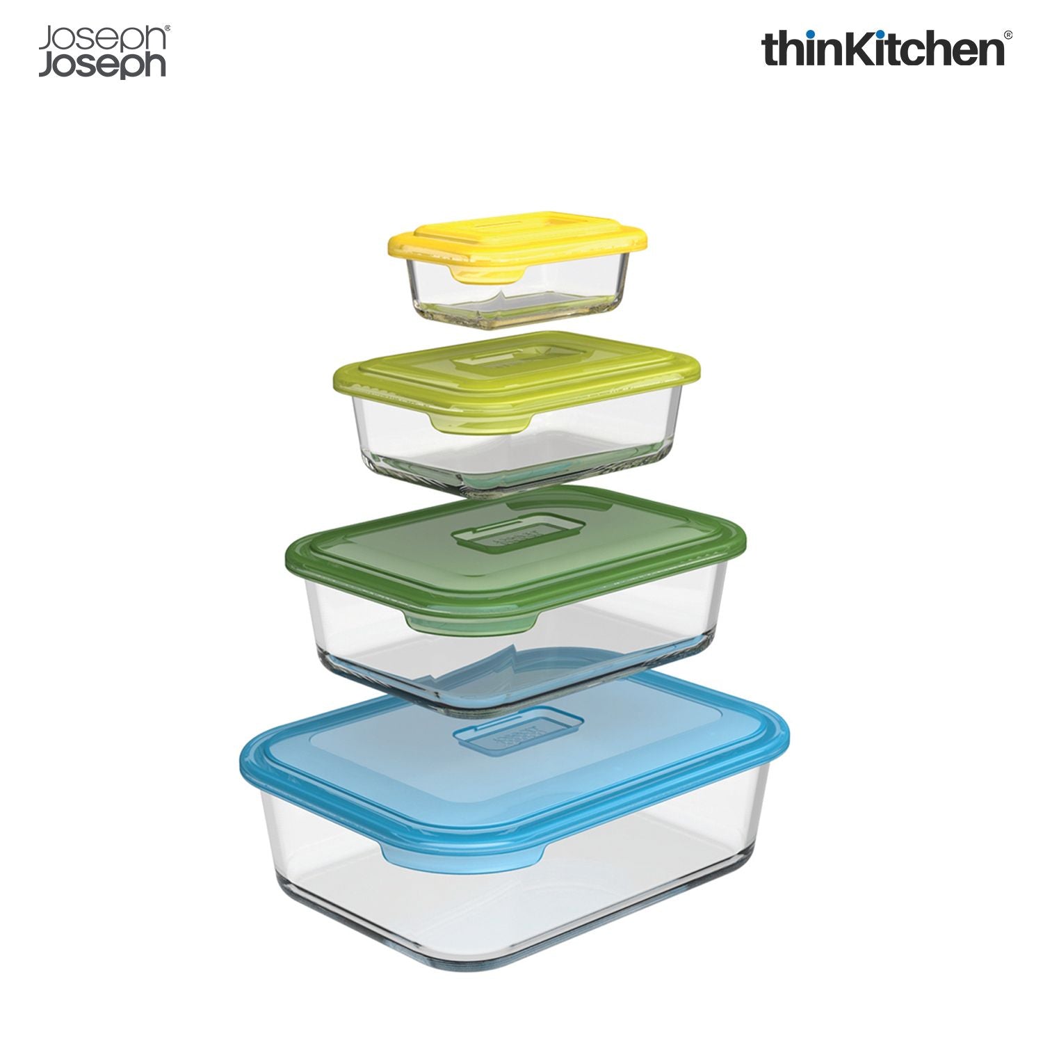 Joseph Joseph Nest Glass Storage 4-piece Set - 1