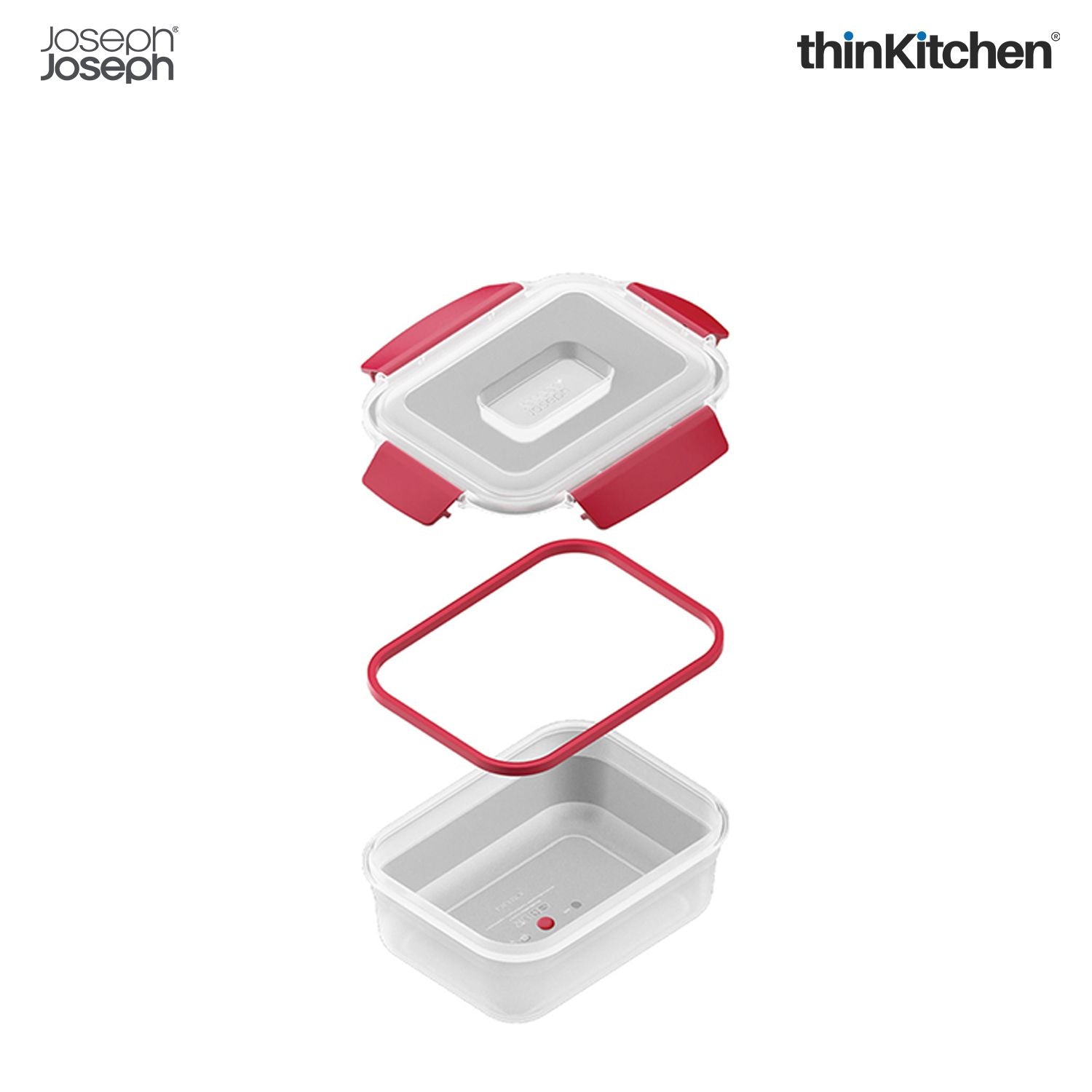 Joseph Joseph Nestâ„¢ Lock Rectangular 5-piece multi-size storage  container set - 3