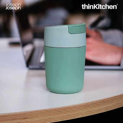 Joseph Joseph Hydration Sipp™ Travel Mug - 340 Ml (12 Fl. Oz) - Green