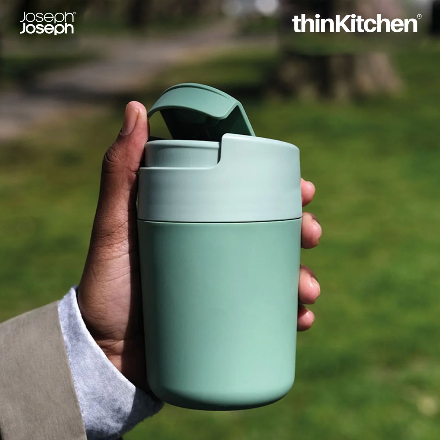 Joseph Joseph Hydration Sipp™ Travel Mug - 340 Ml (12 Fl. Oz) - Green