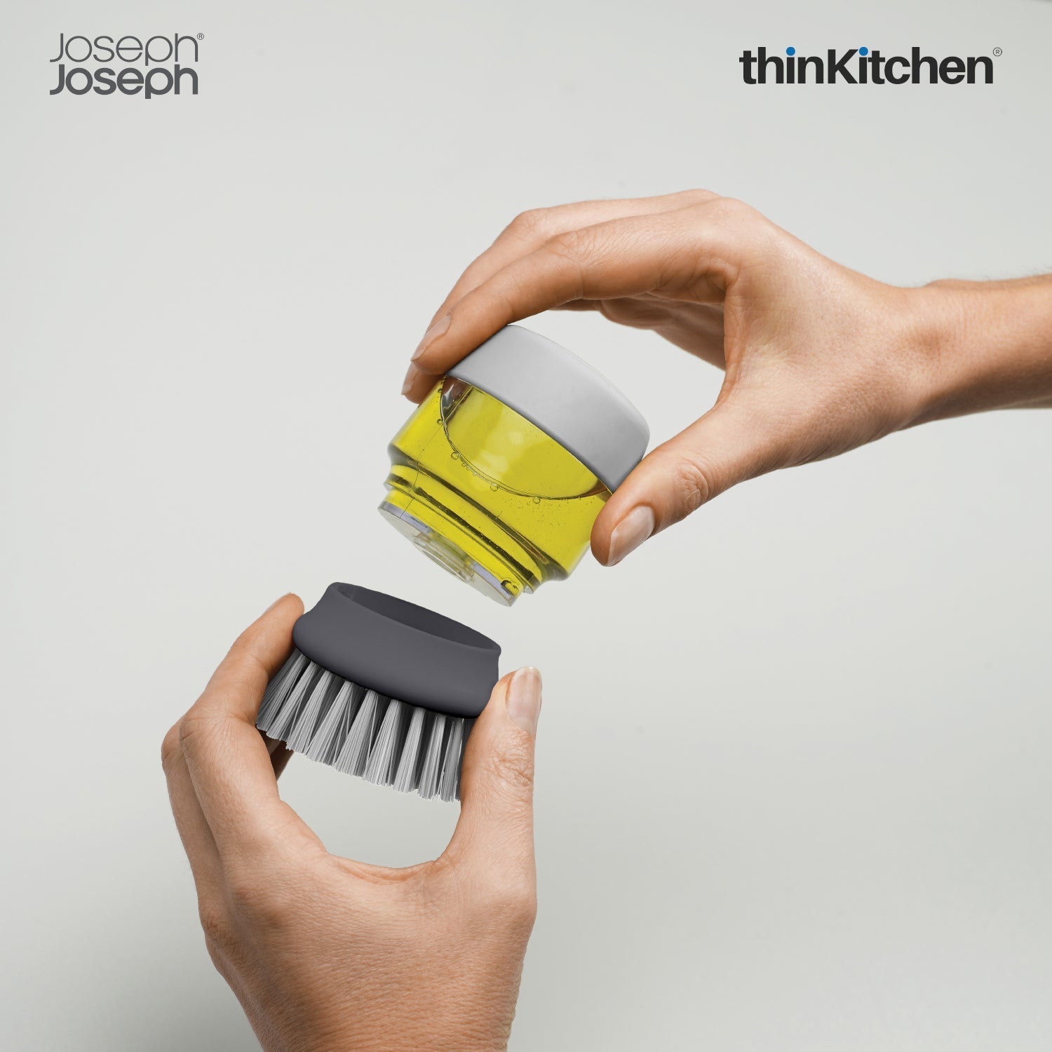 Joseph Joseph Palm Scrub Brush x Caddy Large Sink Tidier combo set - 5