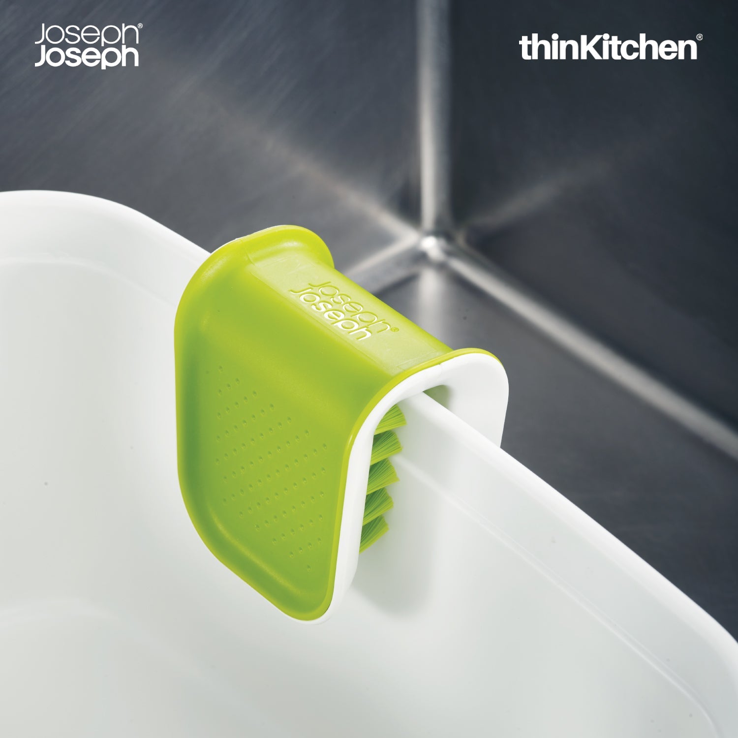 Joseph Joseph Bladebrush Knife Cleaner Green - 4