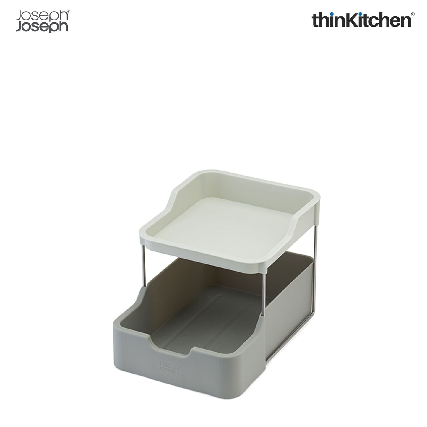 Joseph Joseph Duo 2-tier Cupboard Organiser with Drawer