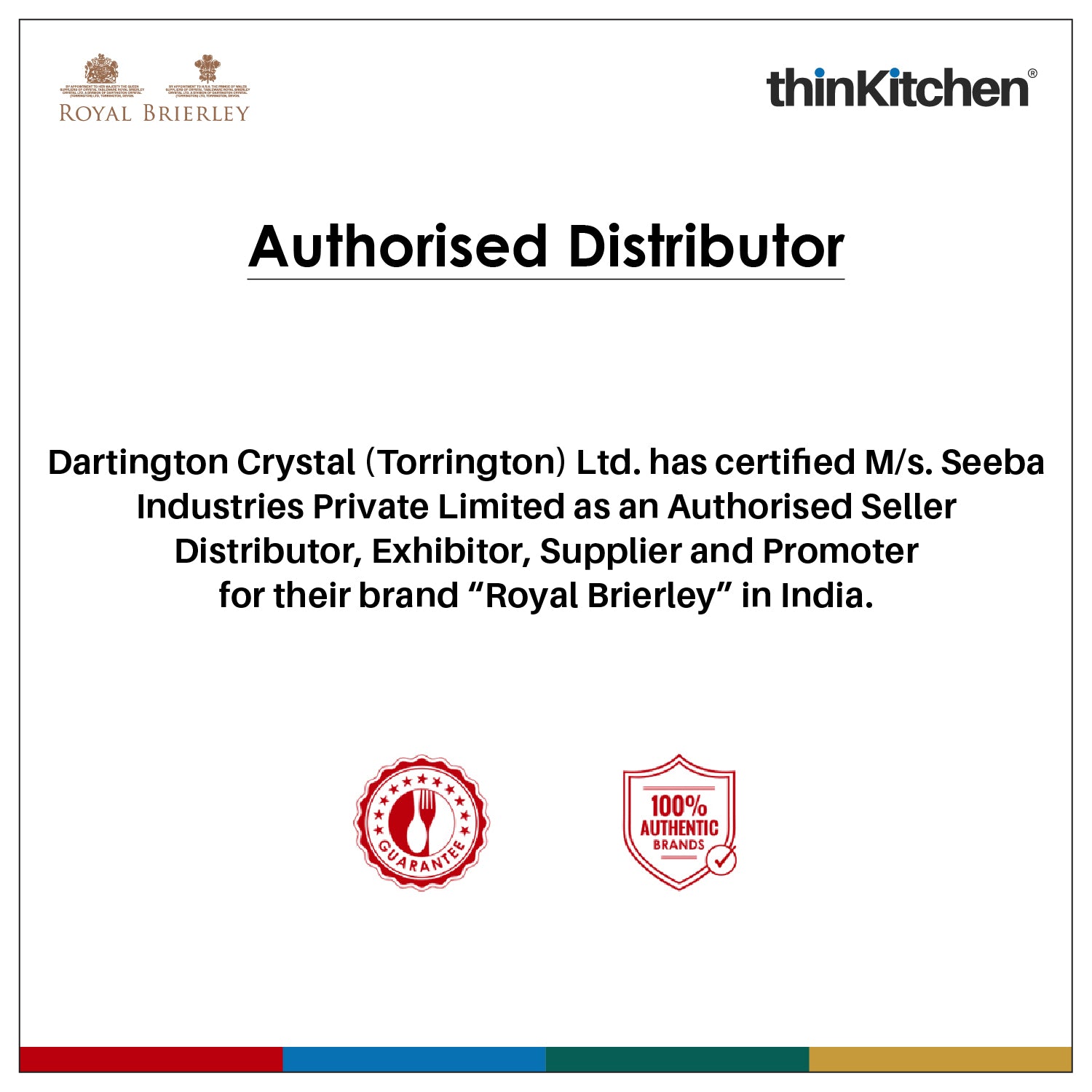 Royal Brierley Harris Wine Ink Blue Glass - 2