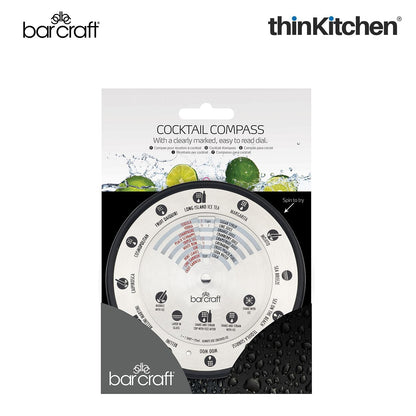 BarCraft Stainless Steel Cocktail Compass