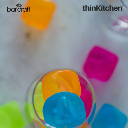 BarCraft Pack of 18 Reusable Ice Cubes