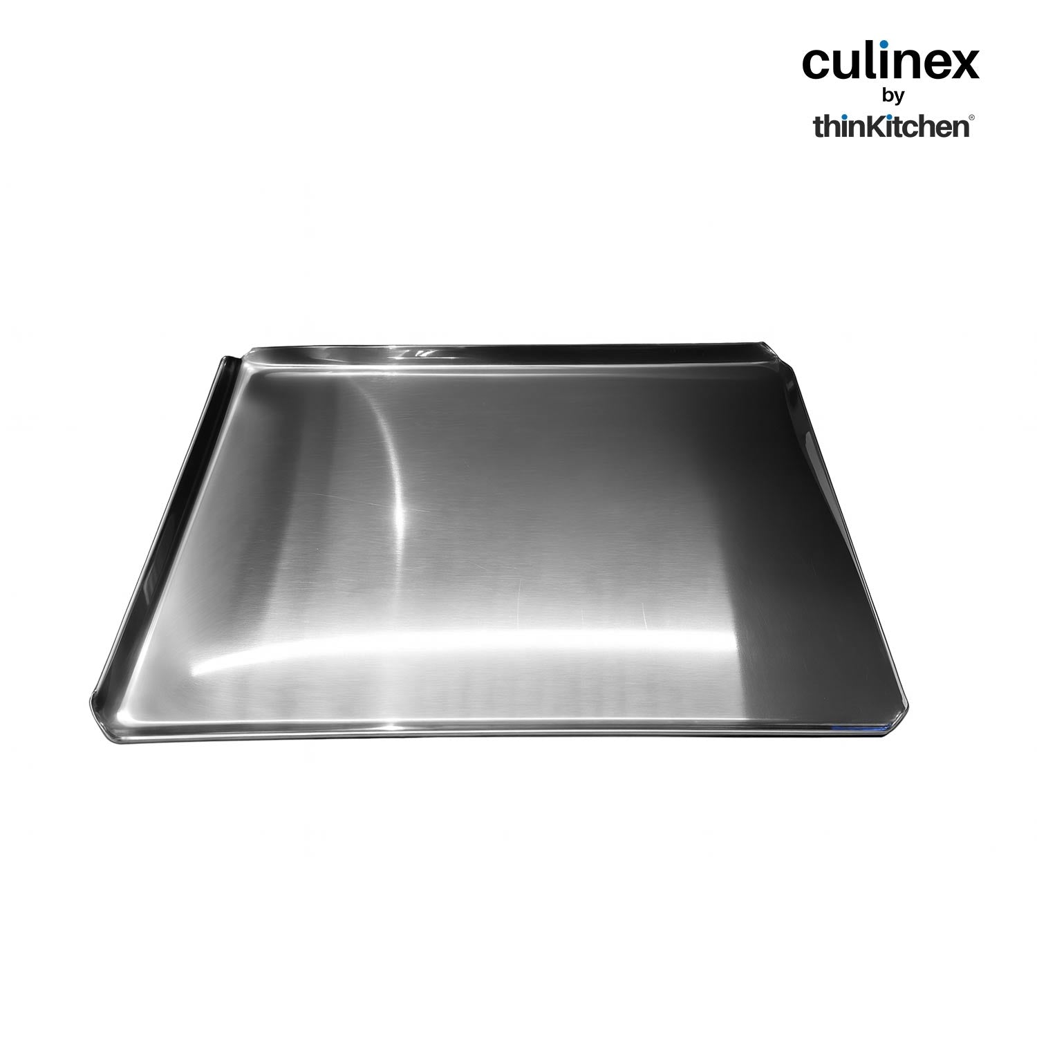 Culinex by thinKitchen Stainless Steel Cookie Sheet | Durable Baking Tray | Rust-Resistant & Easy to Clean | Perfect for Cookies, Biscuits, Pastries & More - 4