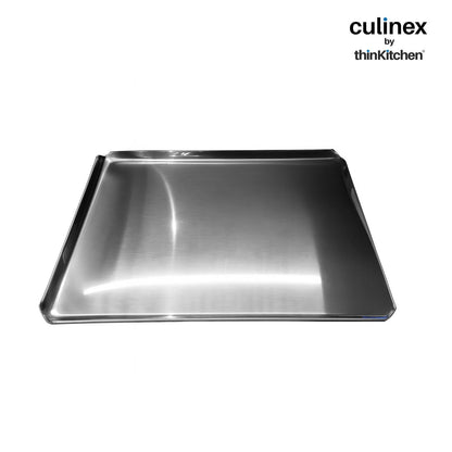 Culinex by thinKitchen Stainless Steel Cookie Sheet | Durable Baking Tray | Rust-Resistant & Easy to Clean | Perfect for Cookies, Biscuits, Pastries & More