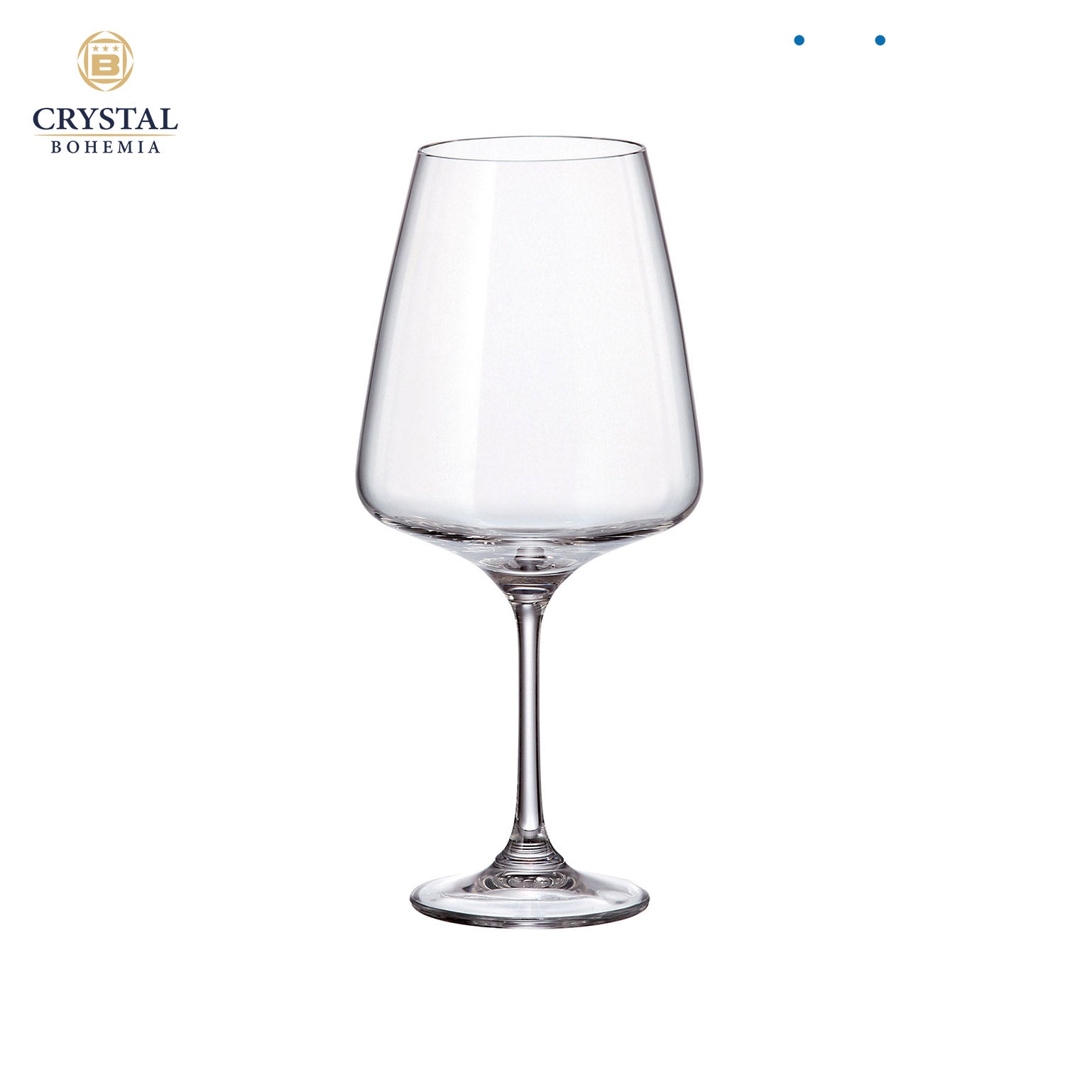 Crystal Bohemia CORVUS Red Wine Glass | 750 ml | Set of 6 | Luxury Czech Crystal Glassware | Premium International Stemware for Wine Connoisseurs | Made in Czech Republic - 3