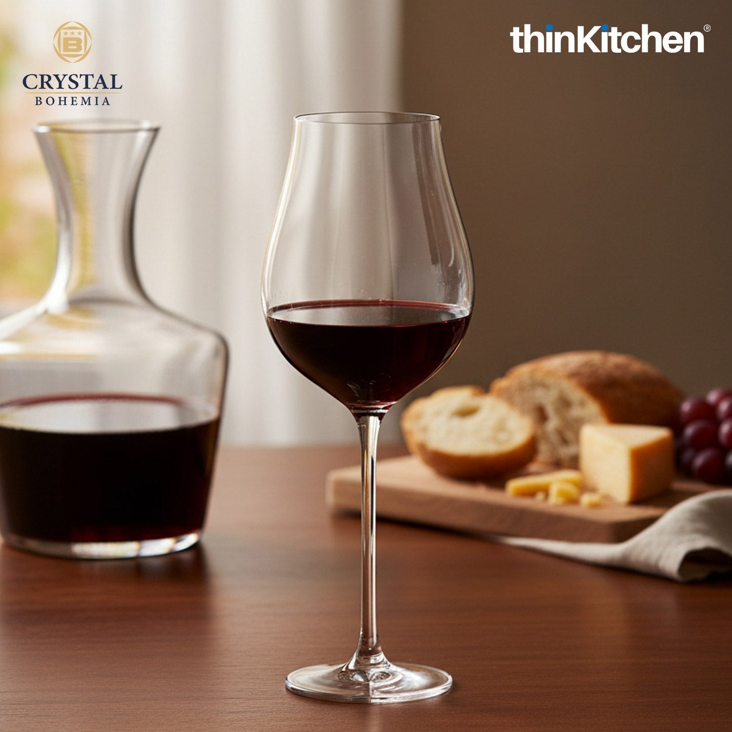 Crystal Bohemia Limosa Premium White Wine Glass Set | 400 ml, Set of 6 | Luxury Stemware from Czech Republic | International Crystal Barware - 1