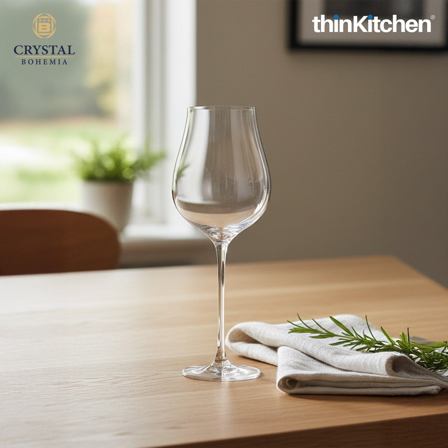 Crystal Bohemia Limosa Premium White Wine Glass Set | 400 ml, Set of 6 | Luxury Stemware from Czech Republic | International Crystal Barware - 2