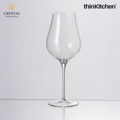 Crystal Bohemia Premium Red Wine Glass – LIMOSA – 650 ml, Set of 6 | International Crystalware | Luxury Stemware | Made in Czech Republic