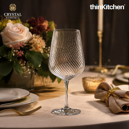 Premium Red Wine Glasses Set of 6, 450ml, TYTO, Lead Free Stemware for Shiraz, Merlot, Wine, Drinks, Cocktails, Mocktails