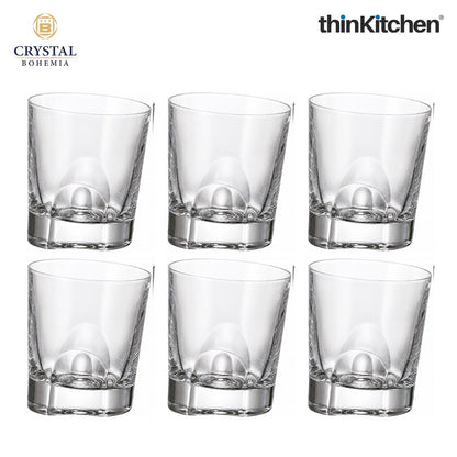 Premium 300ml  Torneo Whisky Glass Set of 6 – Double Old Fashioned (DOF), Luxury  Diamond-Cut Whisky, Scotch & Bourbon Crystalware