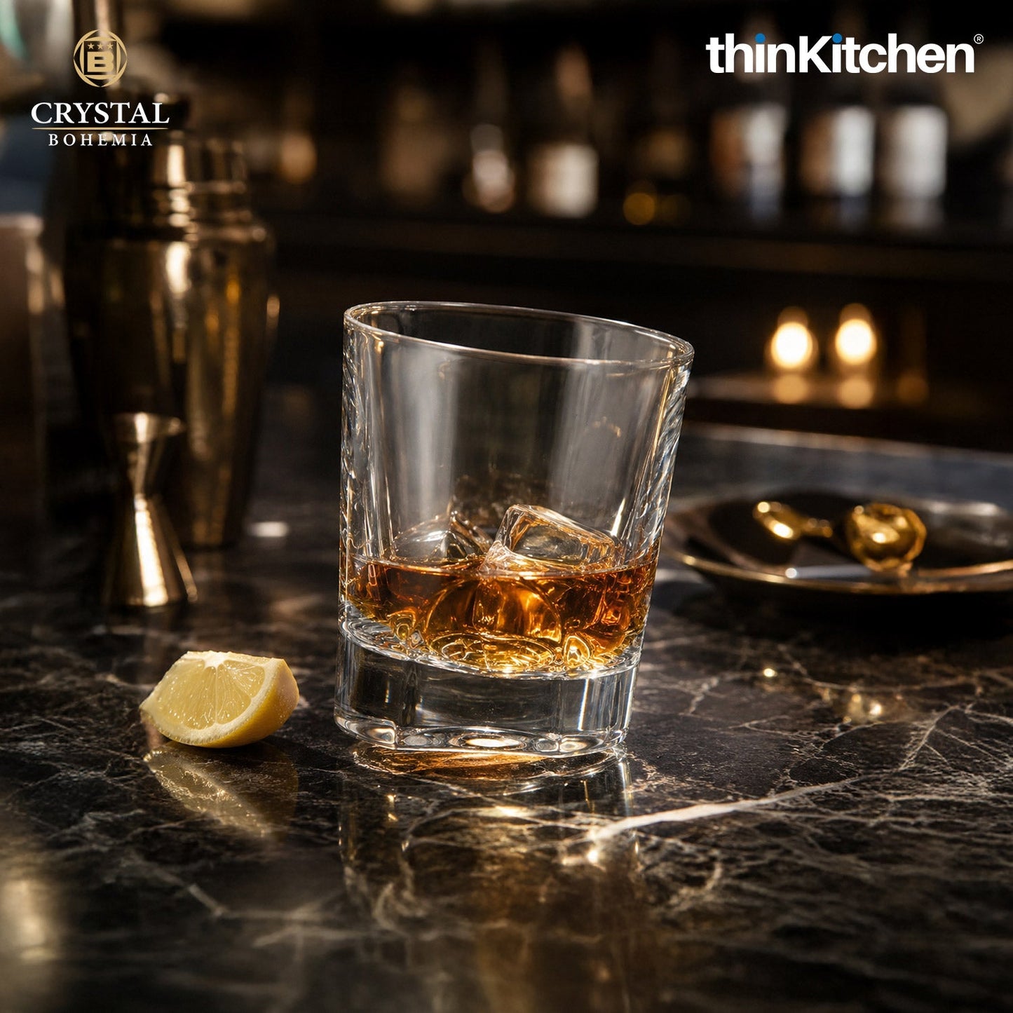 Premium 300ml  Torneo Whisky Glass Set of 6 – Double Old Fashioned (DOF), Luxury  Diamond-Cut Whisky, Scotch & Bourbon Crystalware