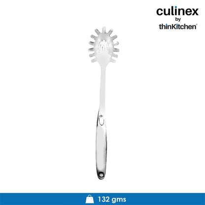 Culinex by thinKitchen | Harmony 18/8 Stainless Steel Hollow Handle Slotted Turner,  Hollow Handle Pasta Server, Hollow Handle Ladle, Hollow Handle Potato Masher & Hollow Handle Skimmer