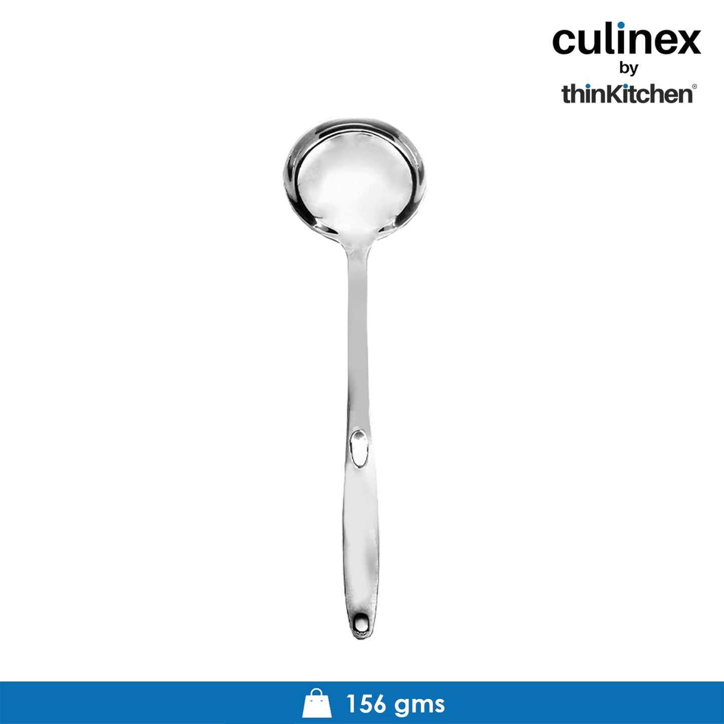 Culinex by thinKitchen | Harmony 18/8 Stainless Steel Hollow Handle Slotted Turner,  Hollow Handle Pasta Server, Hollow Handle Ladle, Hollow Handle Potato Masher & Hollow Handle Skimmer