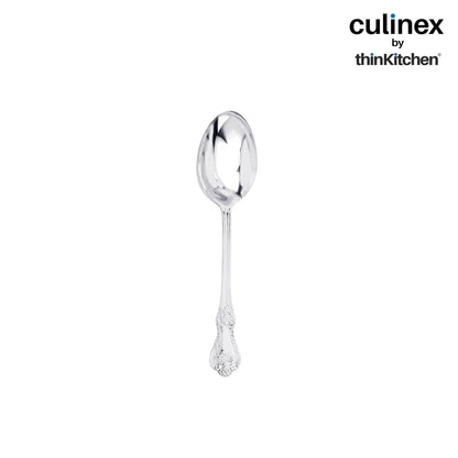 Culinex by thinKitchen|Fest 18/8 Stainless Steel Dessert Fork & Dessert Spoon,  Set of 6