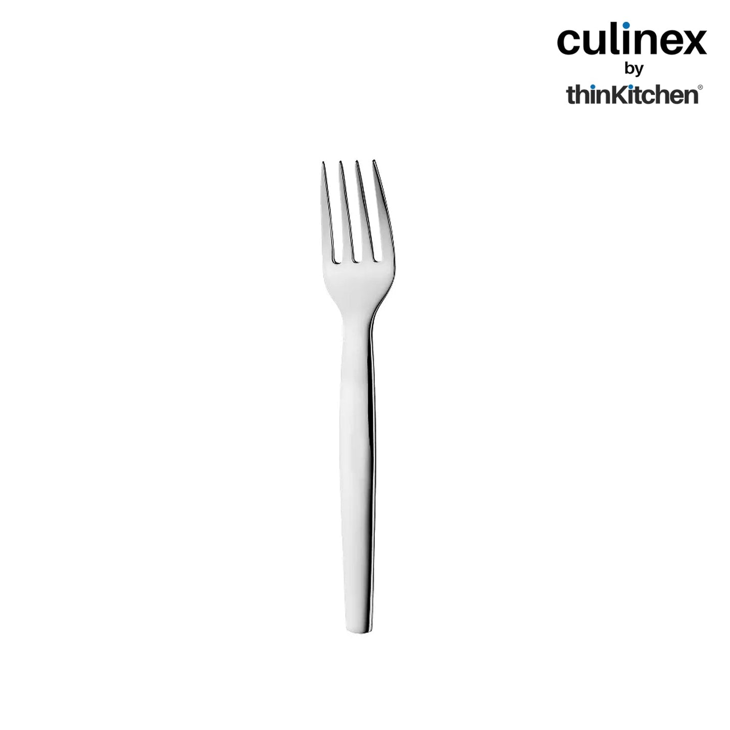 Culinex by thinKitchen|Queen Stainless Steel Dinner Fork & Dinner Spoon,  Set of 6