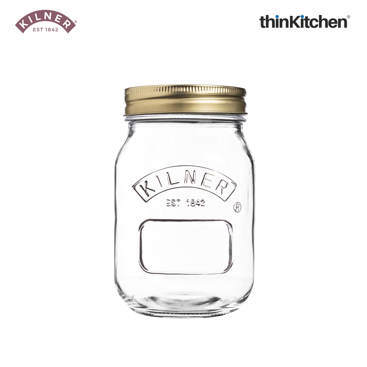 Kilner Premium 2 Pcs x 500ml Round Preserve Glass Jar for Preserving and Storing Jams, Chutneys, Small Pickled Fruits | Reusable, Eco-Friendly Kitchen Container - 4