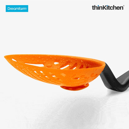 Dreamfarm Stirring Saga: Chopula x Sit-Up Slotted Cooking Spoon Scoop & Straine x Supoon x  Basting Brush with Scoop Reservoir